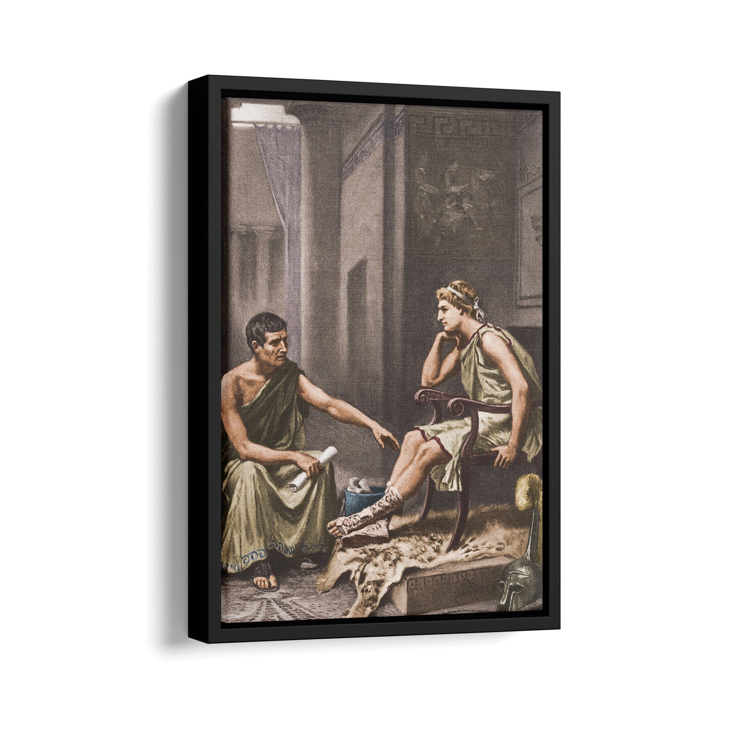 Aristotle tutoring Alexander the Great | Jean-Léon Gerôme | 1895