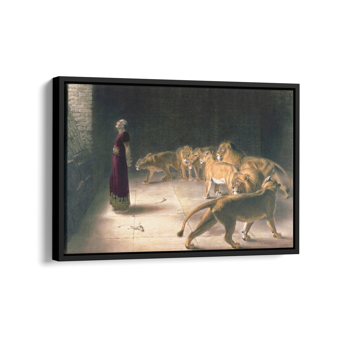 Daniel's Answer to the King | Briton Rivière | 1890