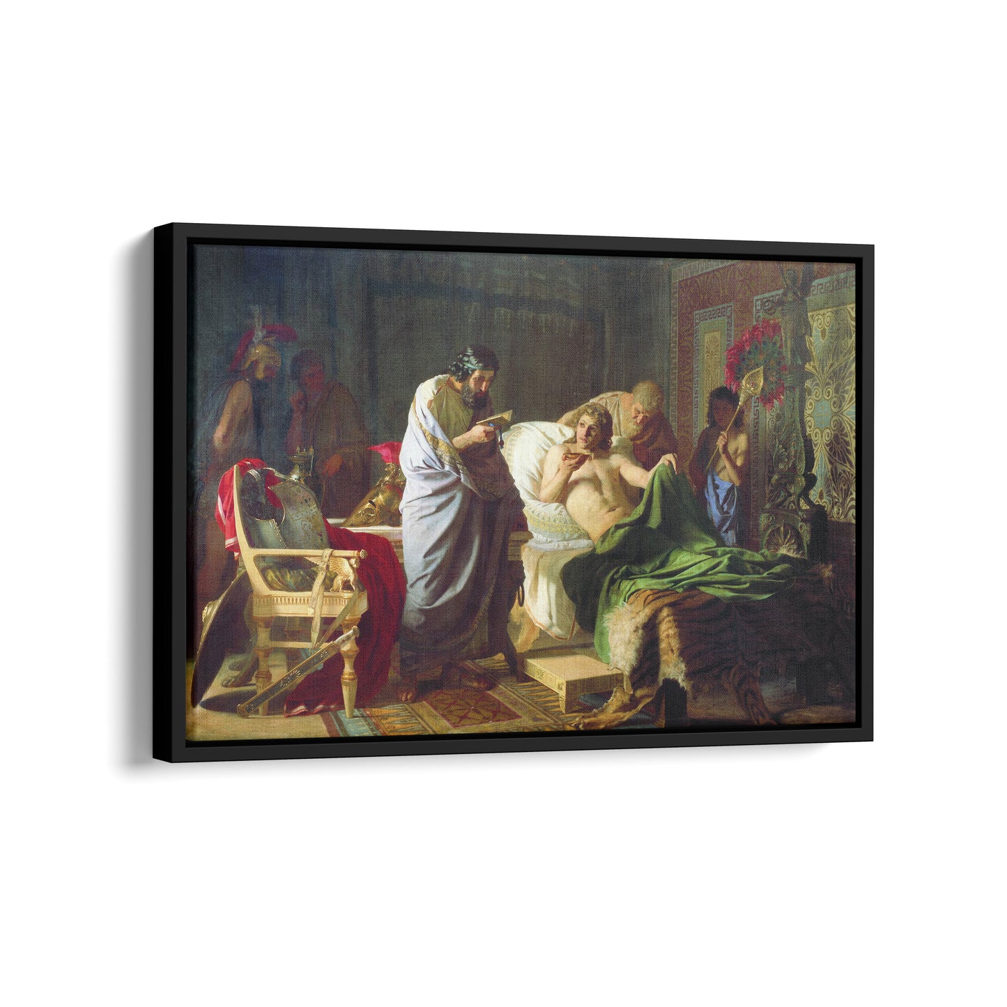 Alexander the Great and Physician Phillip of Arcarnania | Henryk Siemiradzki | 1870