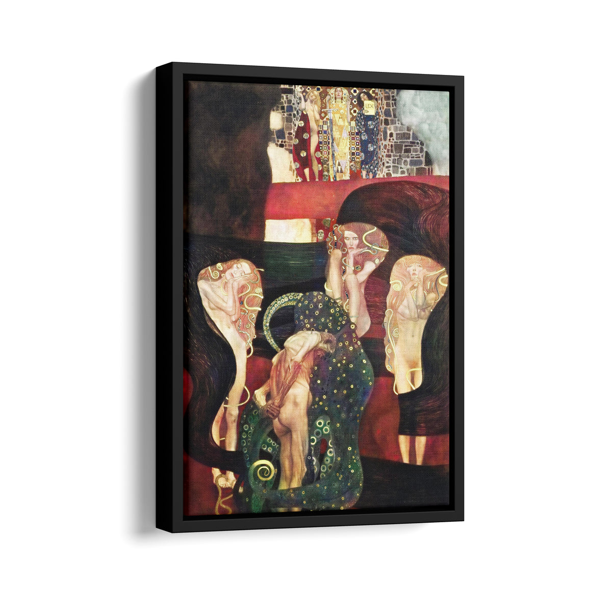 Jurisprudence (Colorized) | Gustav Klimt | 1903