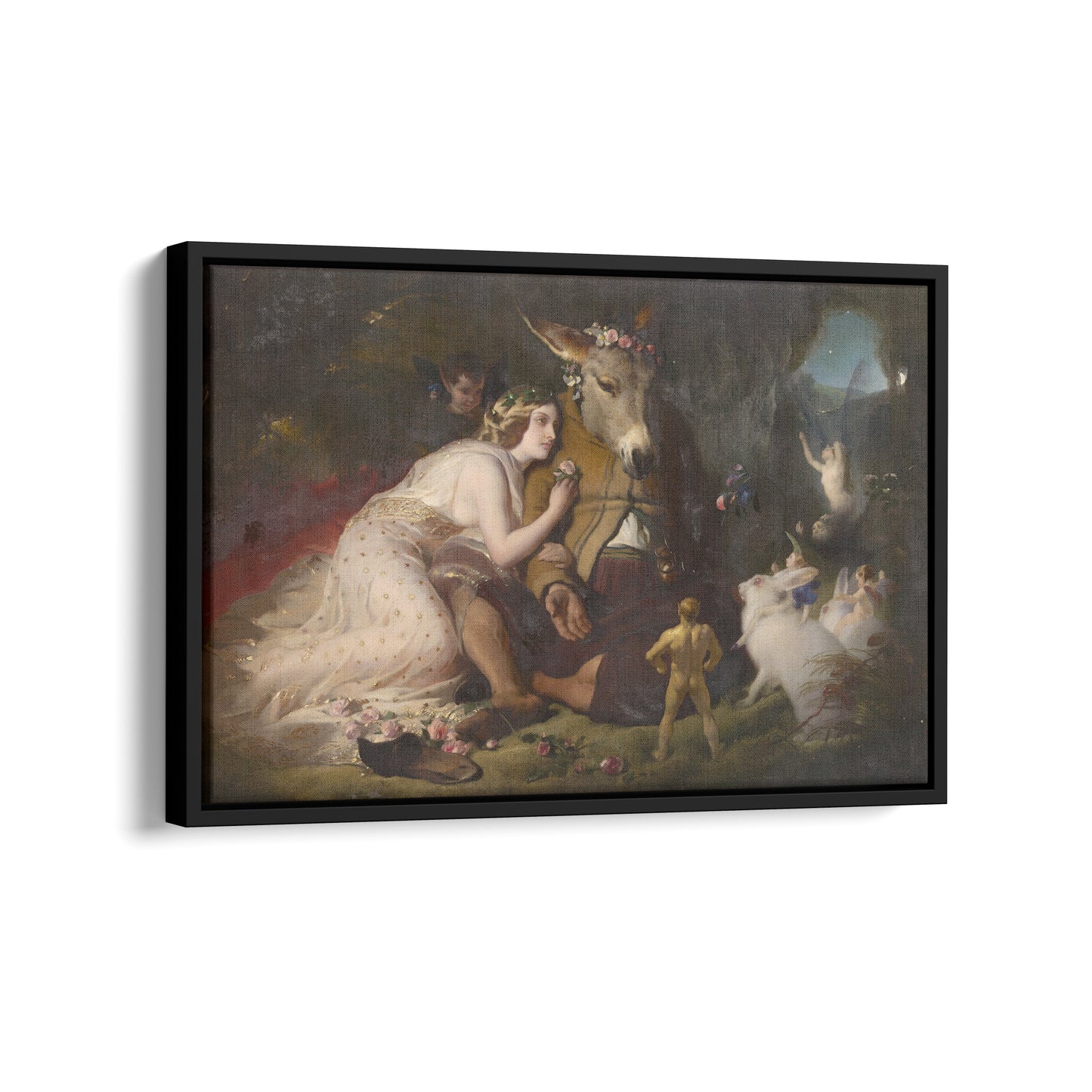 A Midsummer Night's Dream. Titania and Bottom | Sir Edwin Landseer | 1851