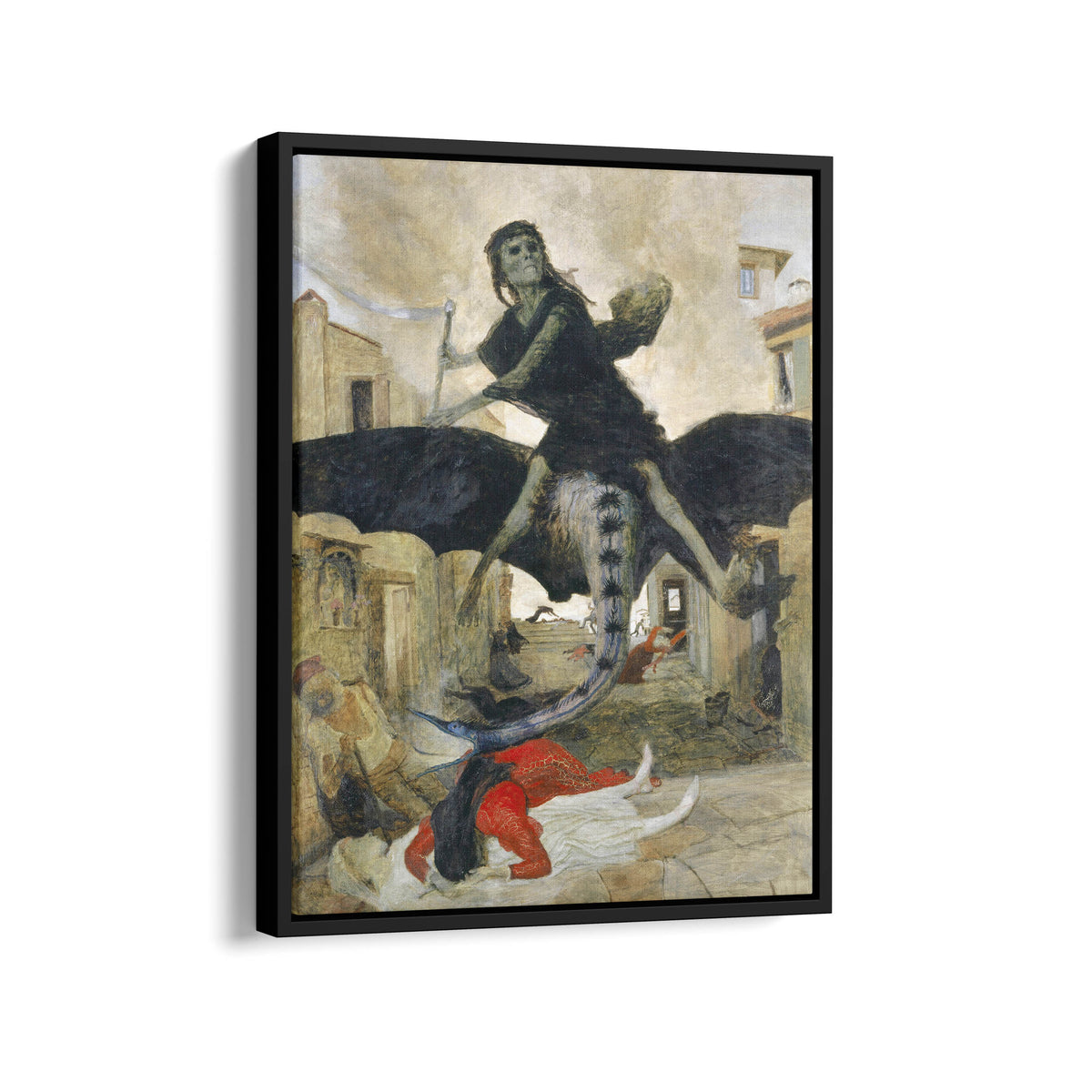 Plague | Arnold Böcklin | 1898