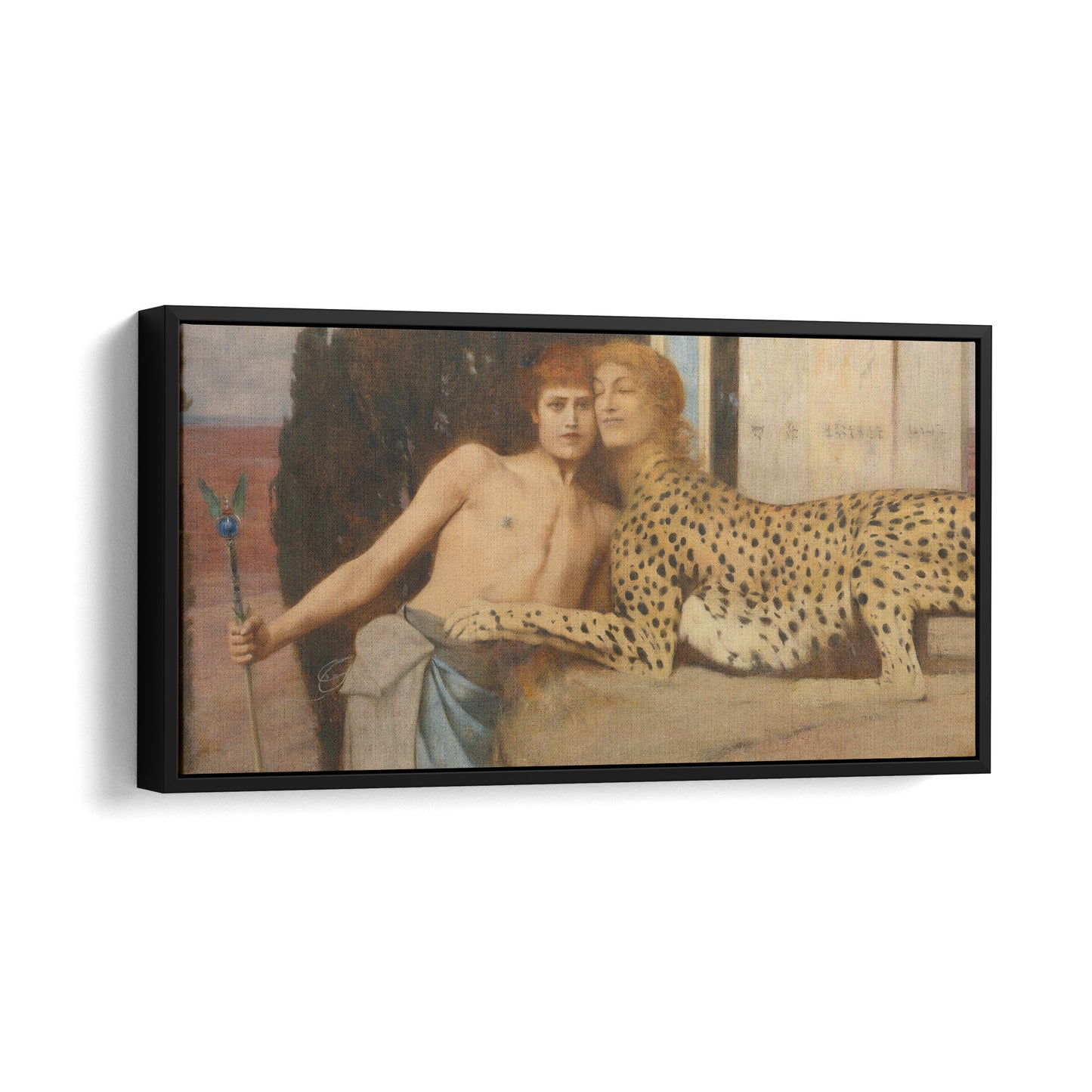 Caresses | Fernand Khnopff | 1896