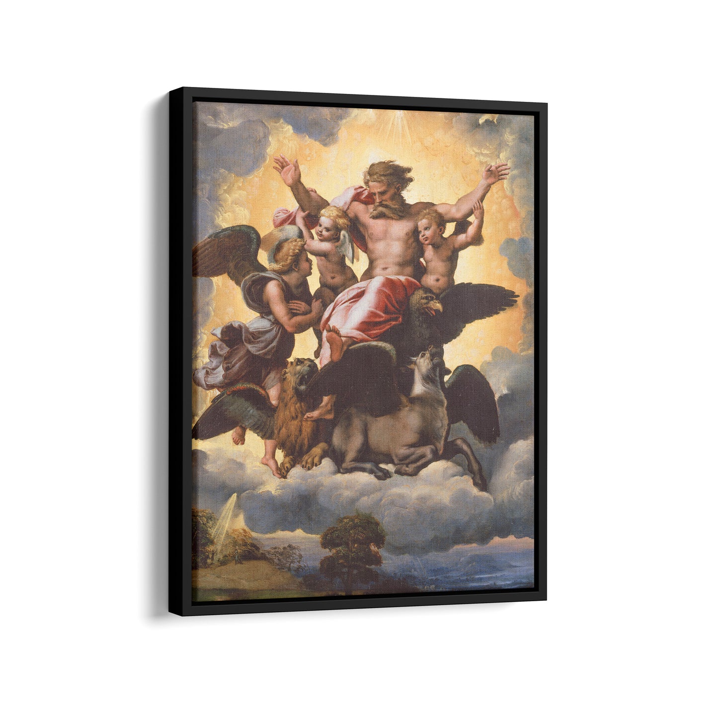 Ezekiel's Vision | Raphael | 1518