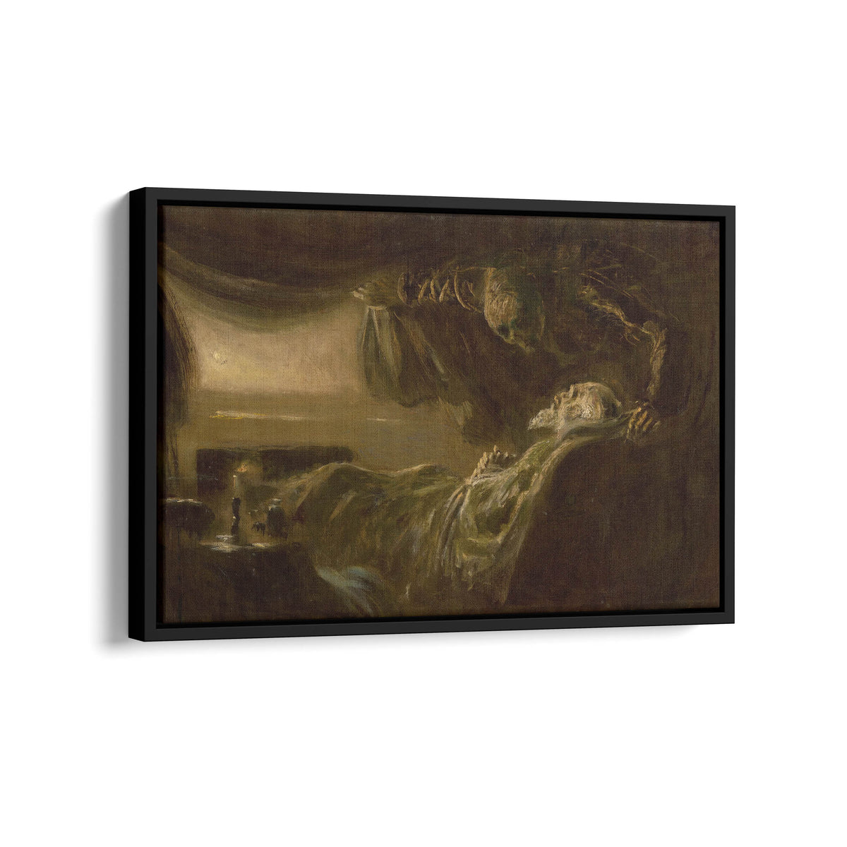 Old Man's Death | László Mednyánszky | 1890