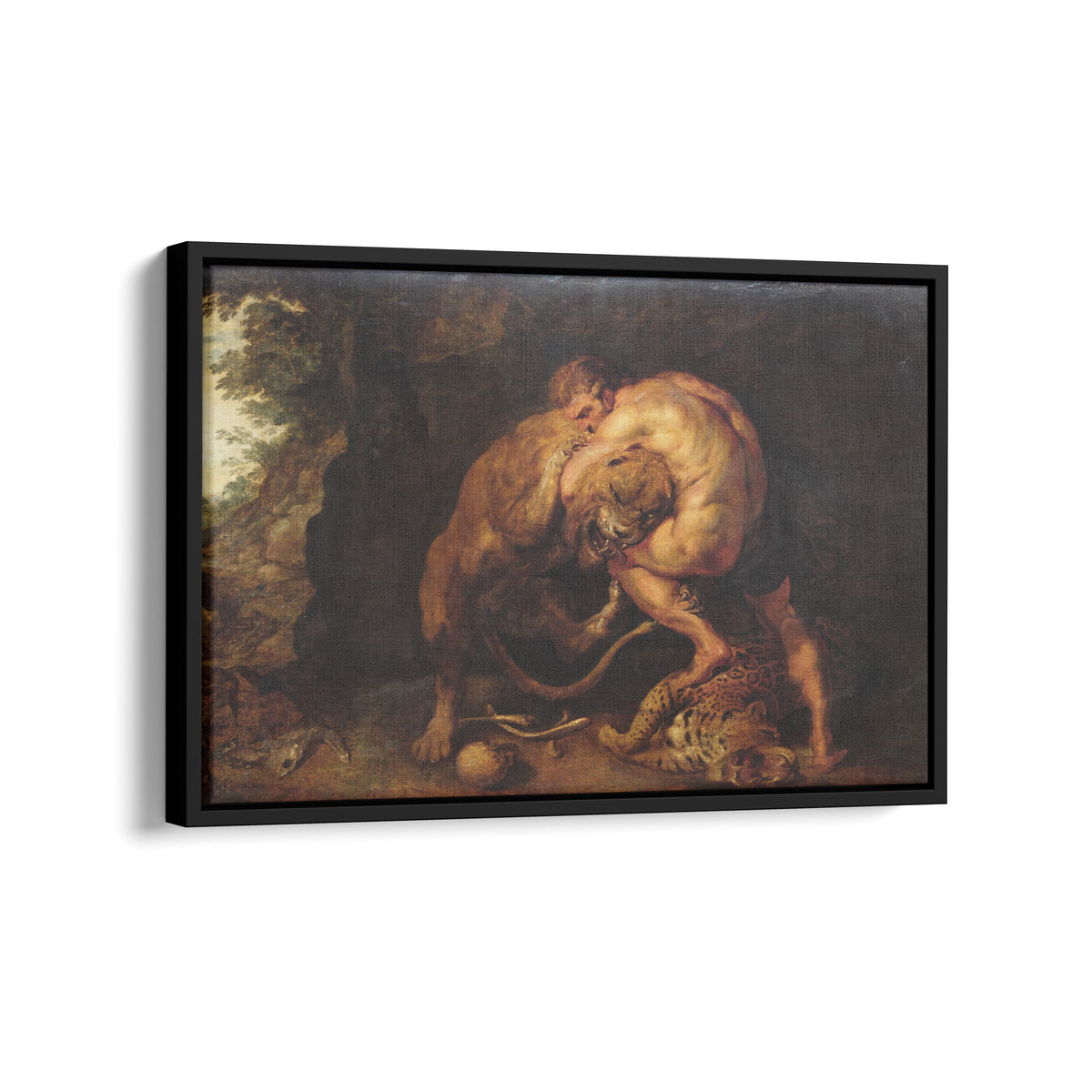 Hercules and the Lion of Nemea | Peter Paul Rubens | c. 1615-18
