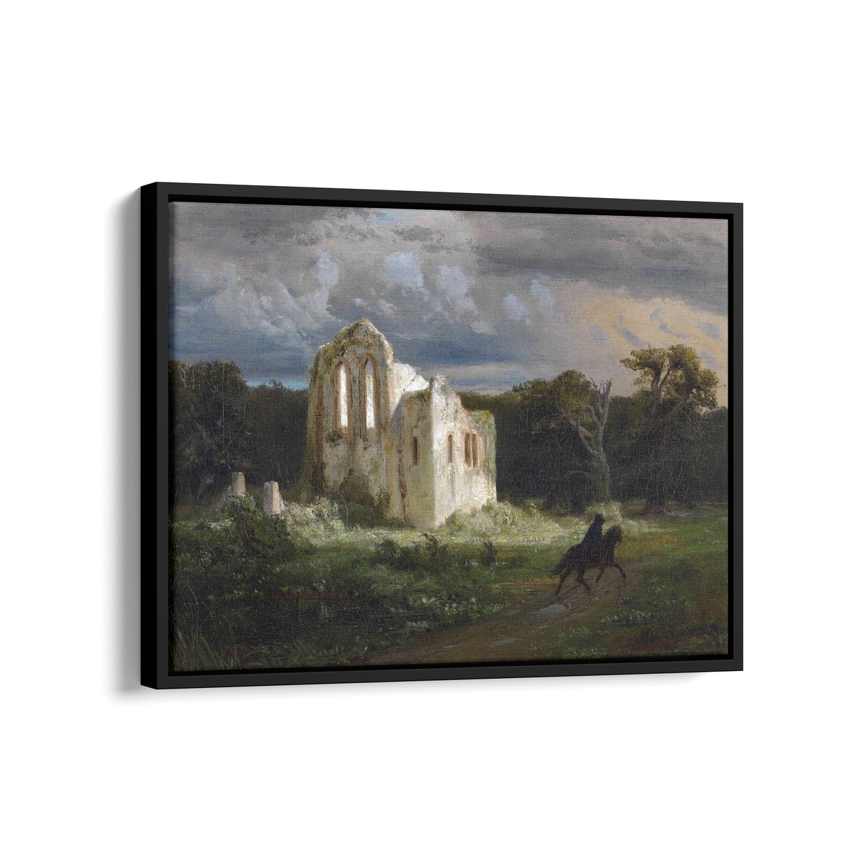 Moonlit Landscape | Arnold Böcklin | 1849
