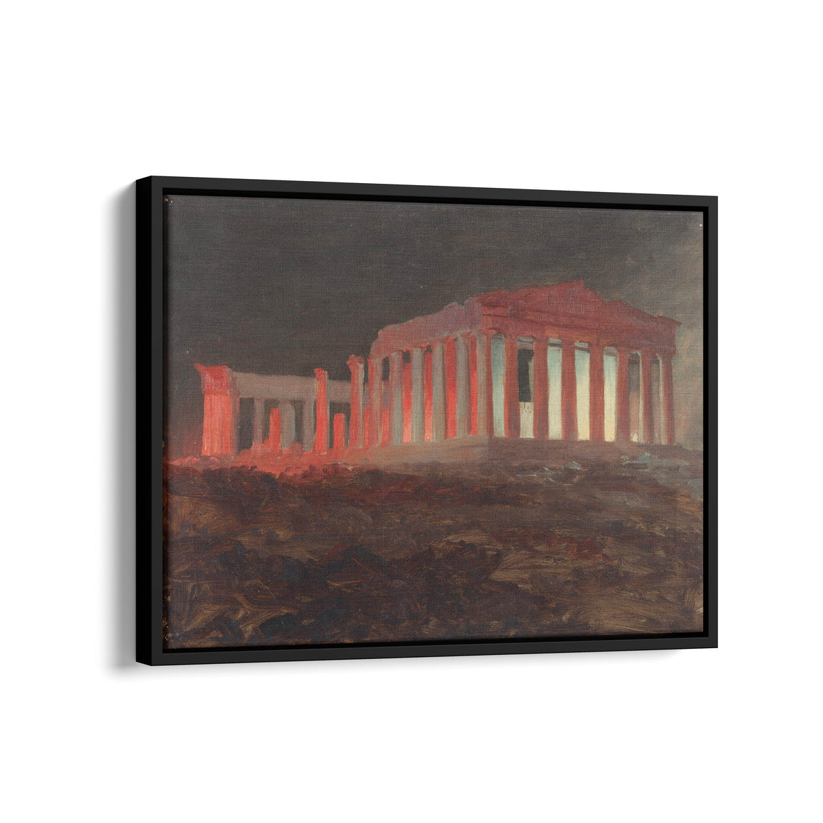 Parthenon (Illuminated Night View) | Frederic Edwin Church | 1869