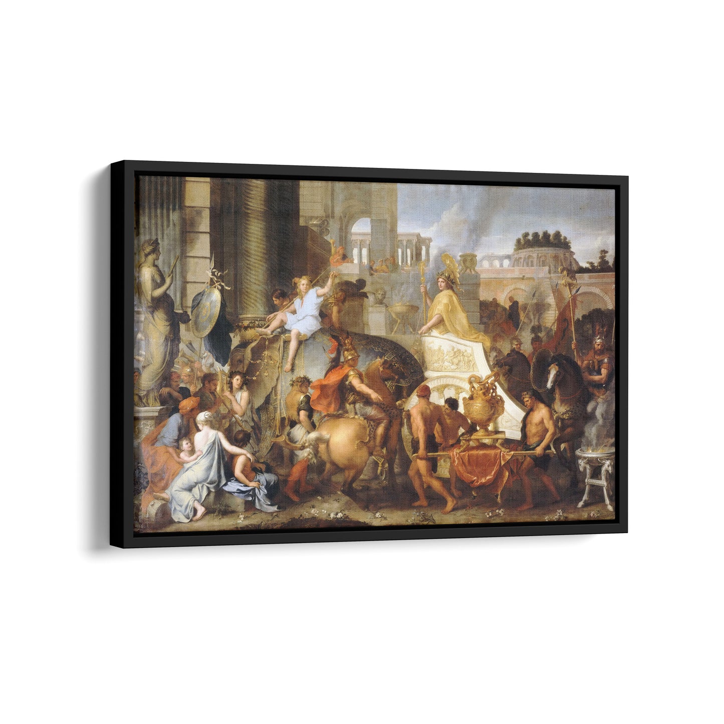 Entry of Alexander into Babylon | Charles Le Brun | 1665
