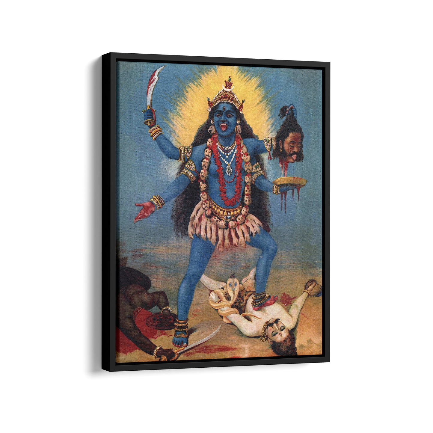 Kali | Ravi Varma | c. 1910