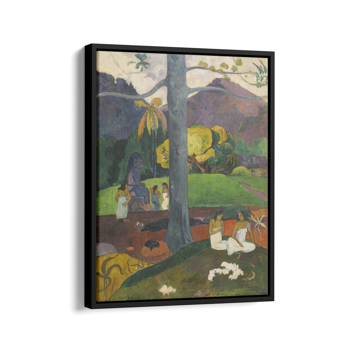 Mata Mua (In olden times) | Paul Gaugin | 1892