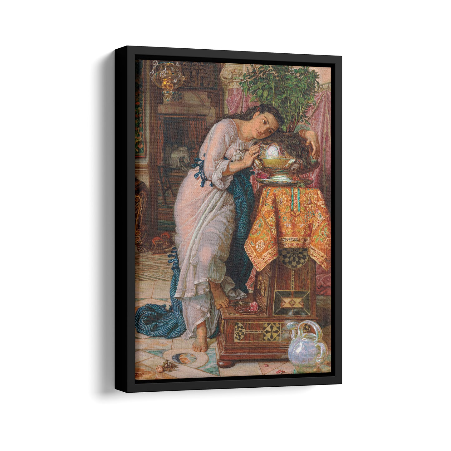 Isabella and the Pot of Basil | William Holman Hunt | 1868
