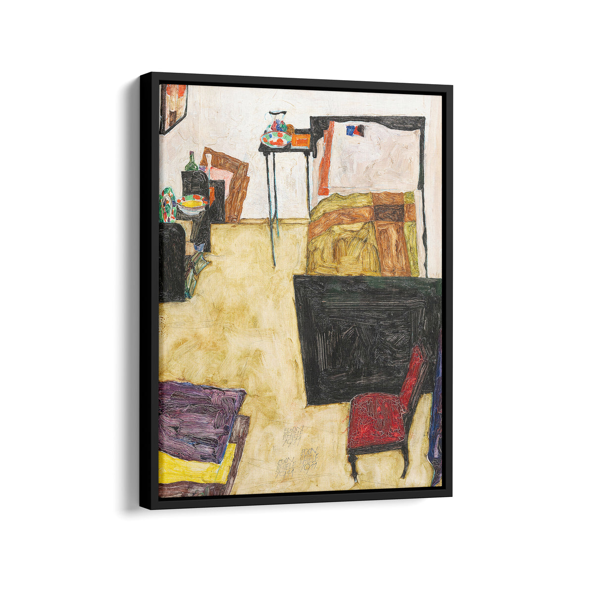 My Living Room | Egon Schiele | 1911