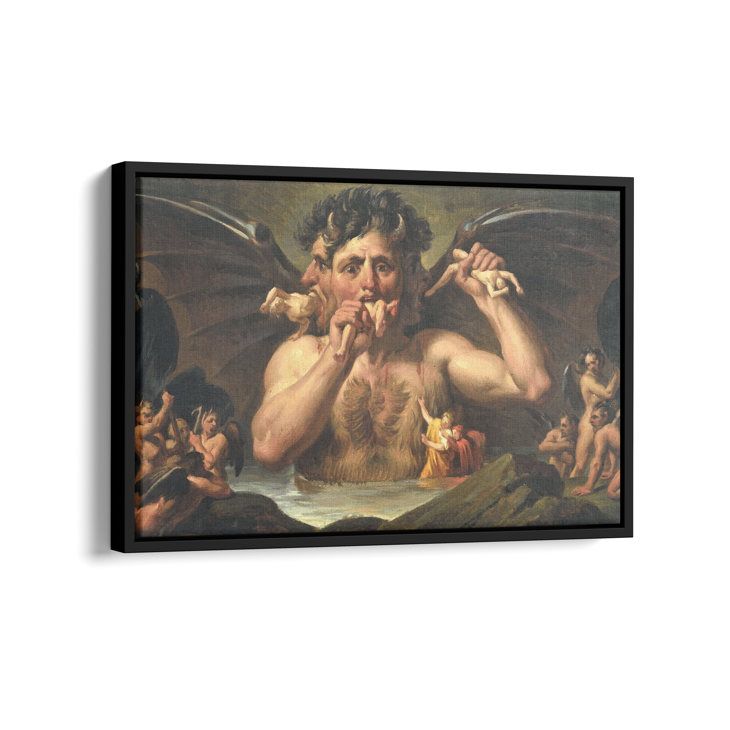 Lucifer in the Giudecca | Filippo Bigioli | 1860 – Inspiraggio