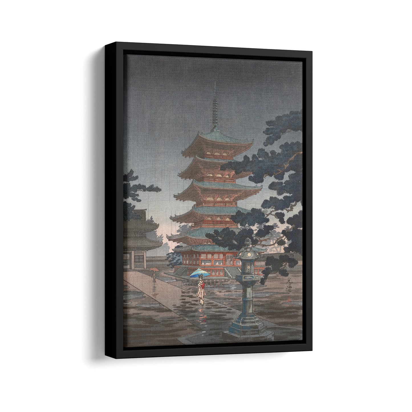 Horyu-ji, Nara | Tsuchiya Koitsu | 1870 - 1949