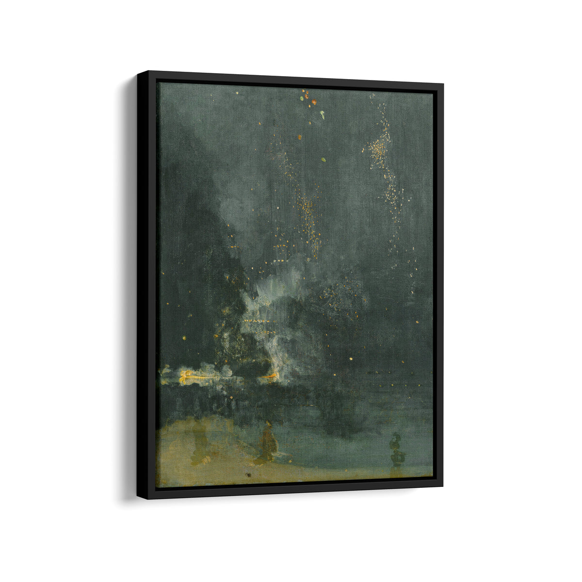 Nocturne in Black and Gold - The Falling Rocket | James Abbott McNeill Whistler | 1875