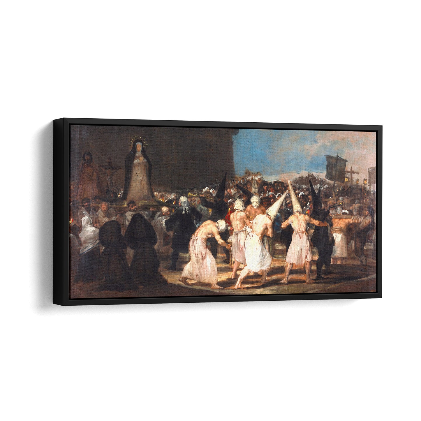 A Procession of Flagellants | Francisco Goya | 1814-16