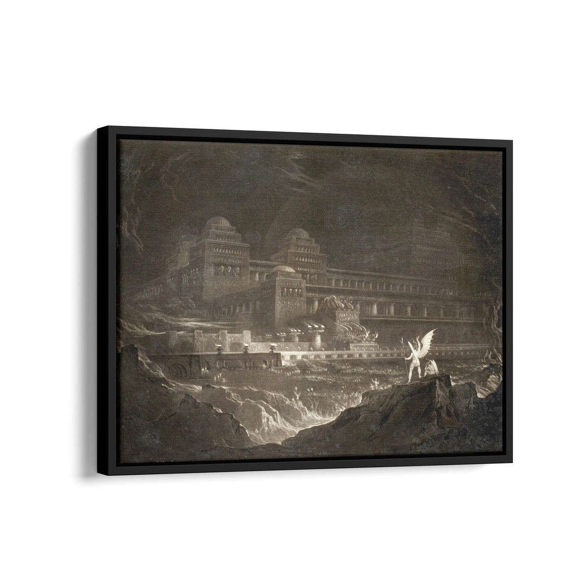 Pandemonium (Mezzotint) | John Martin | 1823-27