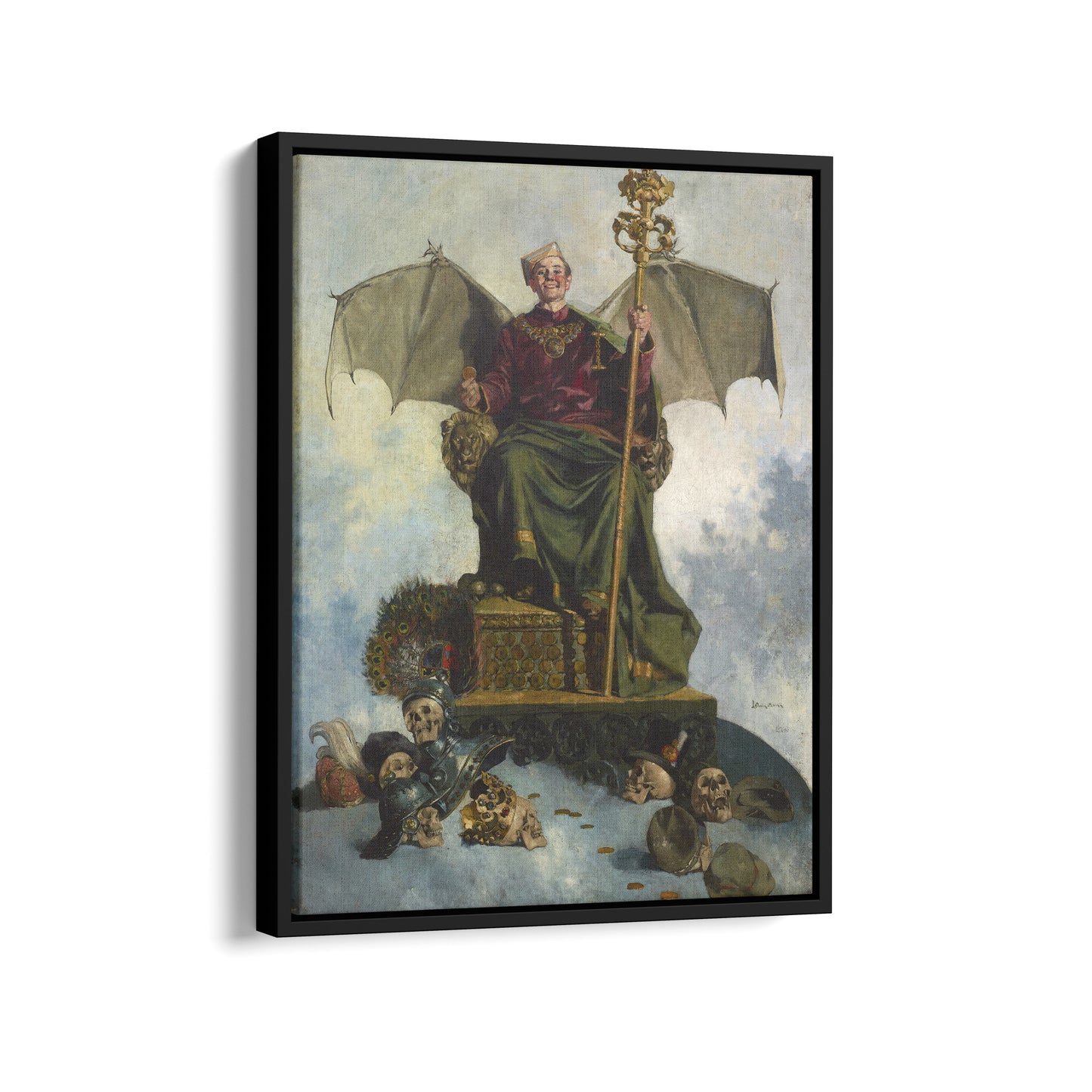 Allegory of Satan (Lord of the World) | Ludwik Stasiak | c. 1900