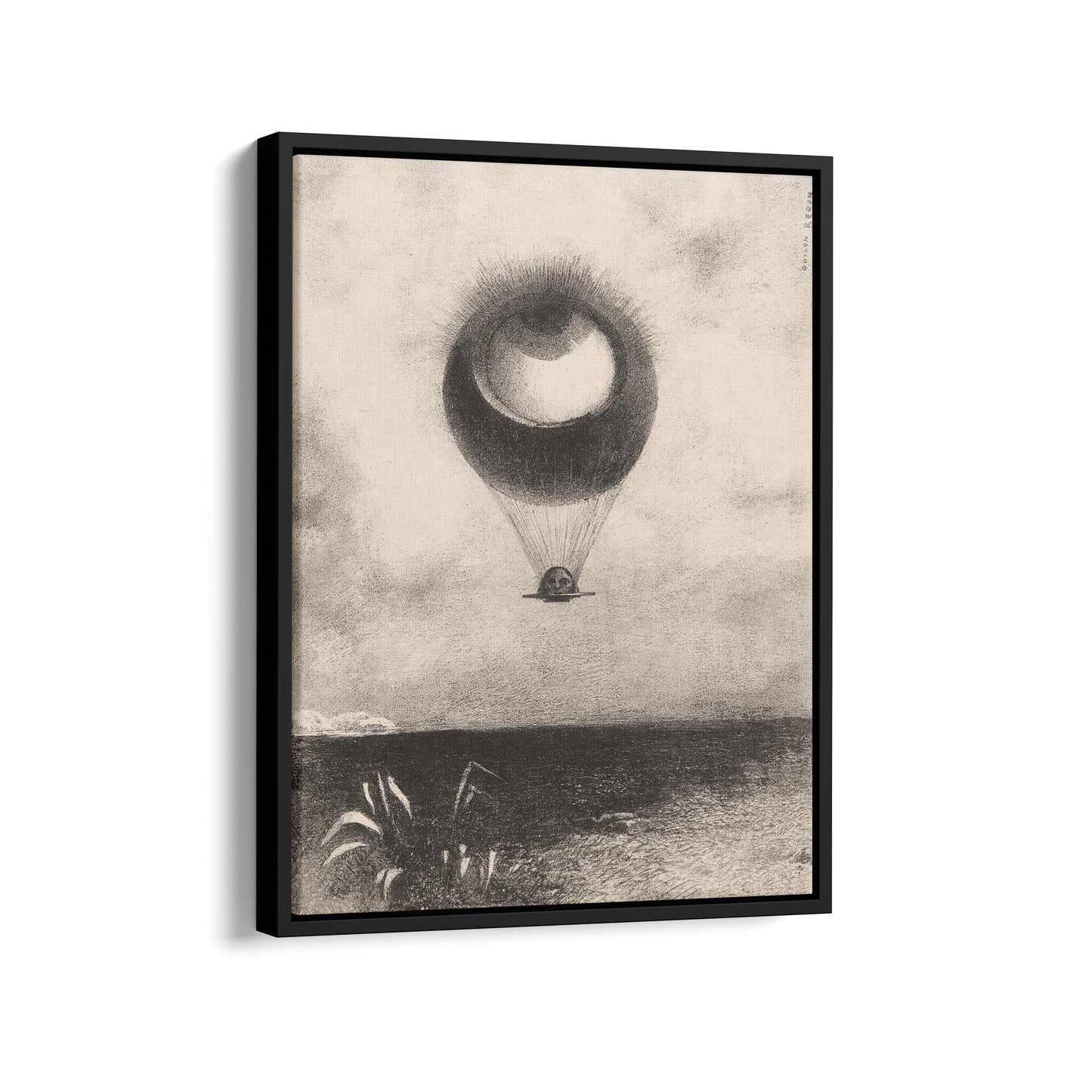 Eye-Balloon | Odilon Redon | 1878