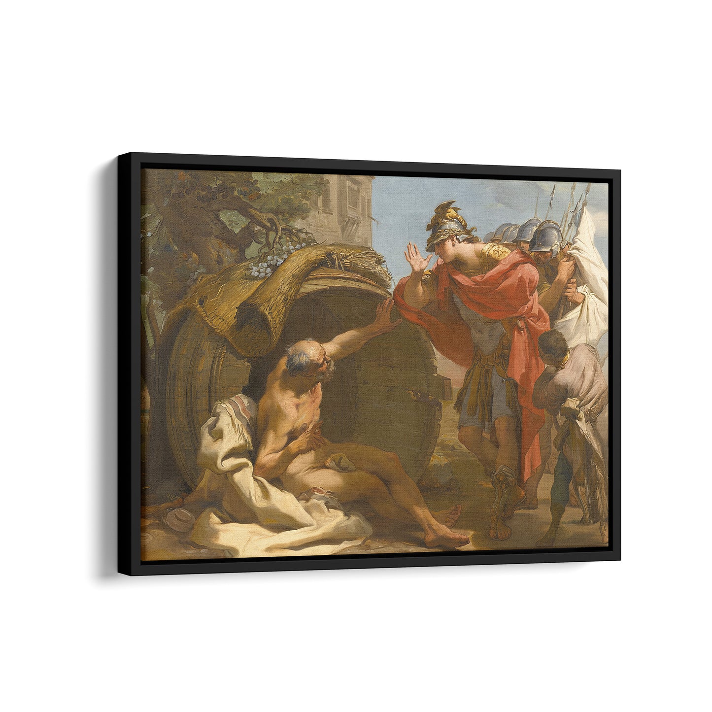Alexander and Diogenes | Gaetano Gandolfi | 1792