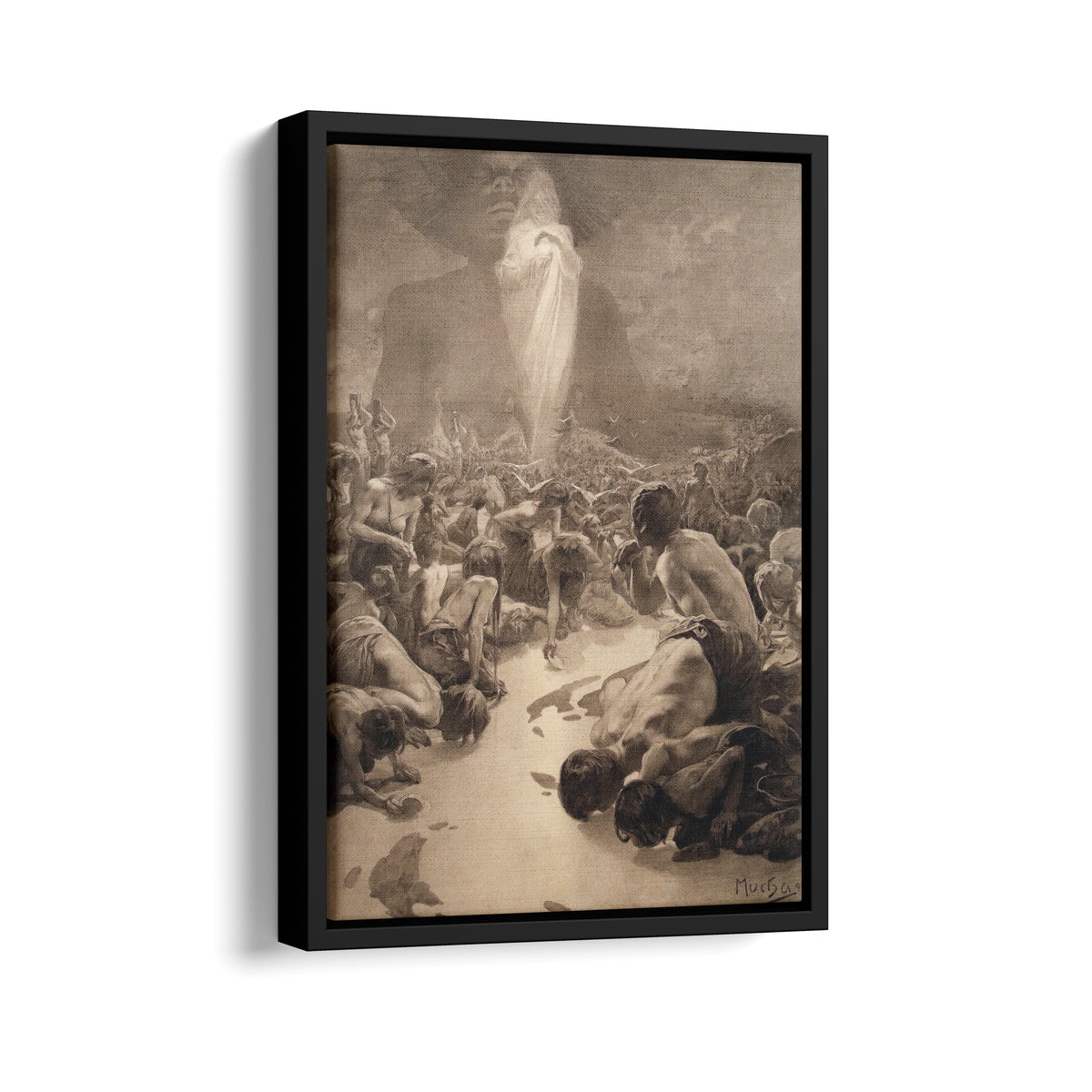 Le Pater: "Give Us This Day Our Daily Bread" | Alphonse Mucha | 1899