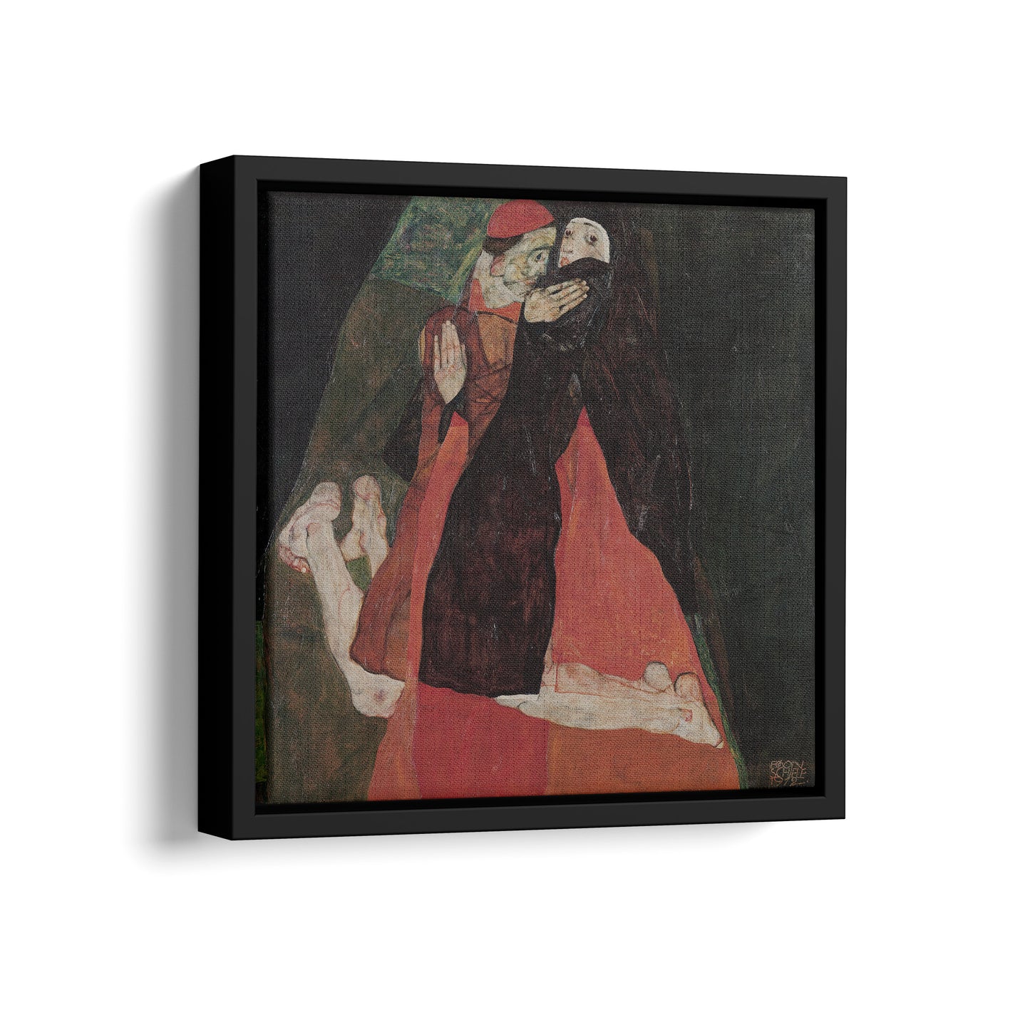 Cardinal and Nun | Egon Schiele | 1912