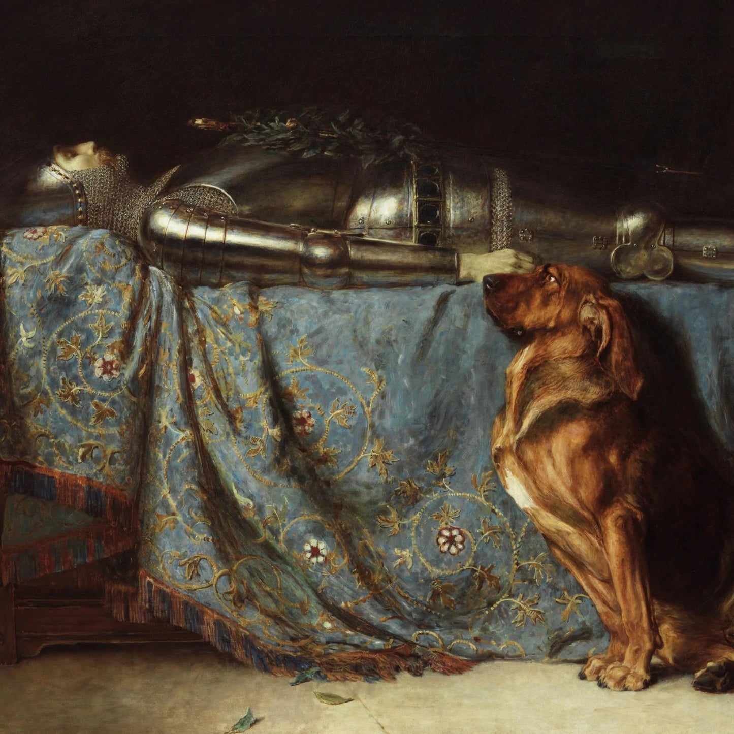 Let Him Rest | Briton Rivière | 1888