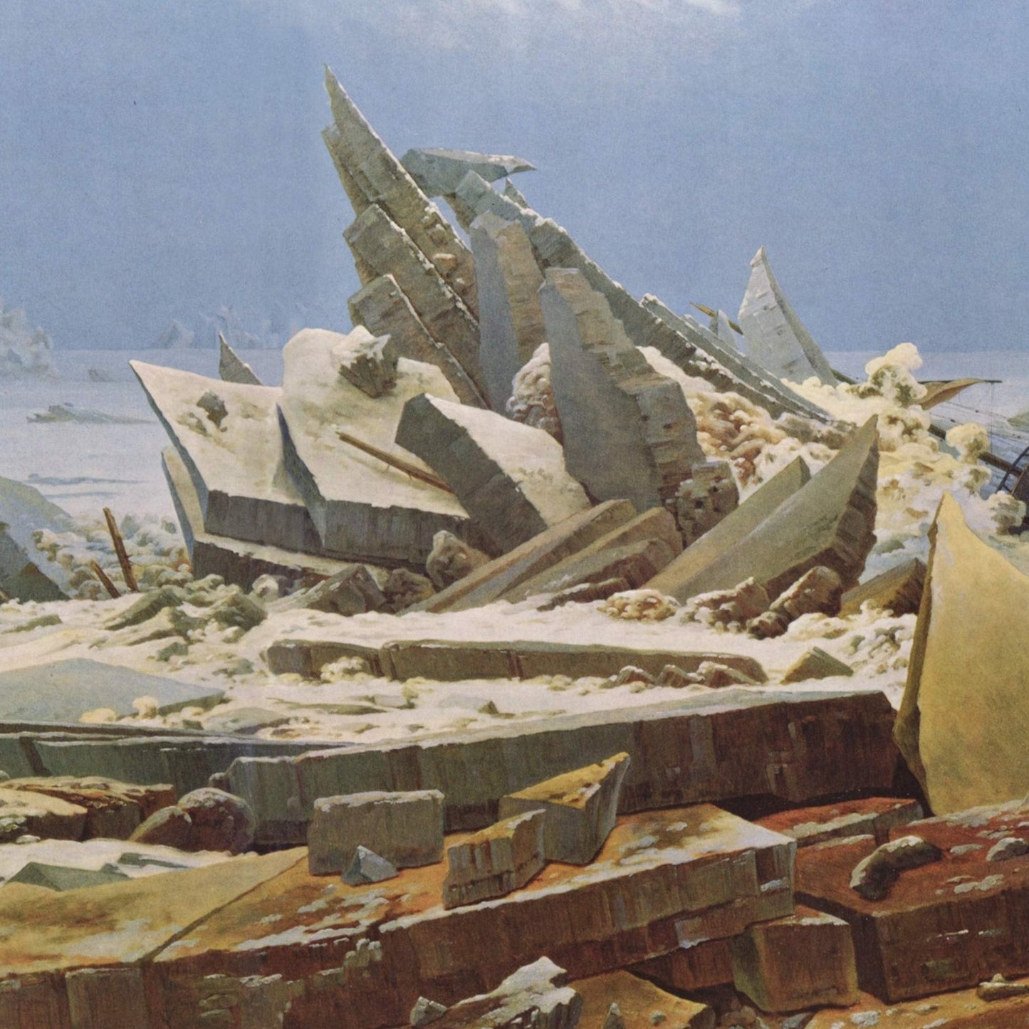 The Sea of Ice | Caspar David Friedrich | 1823-24