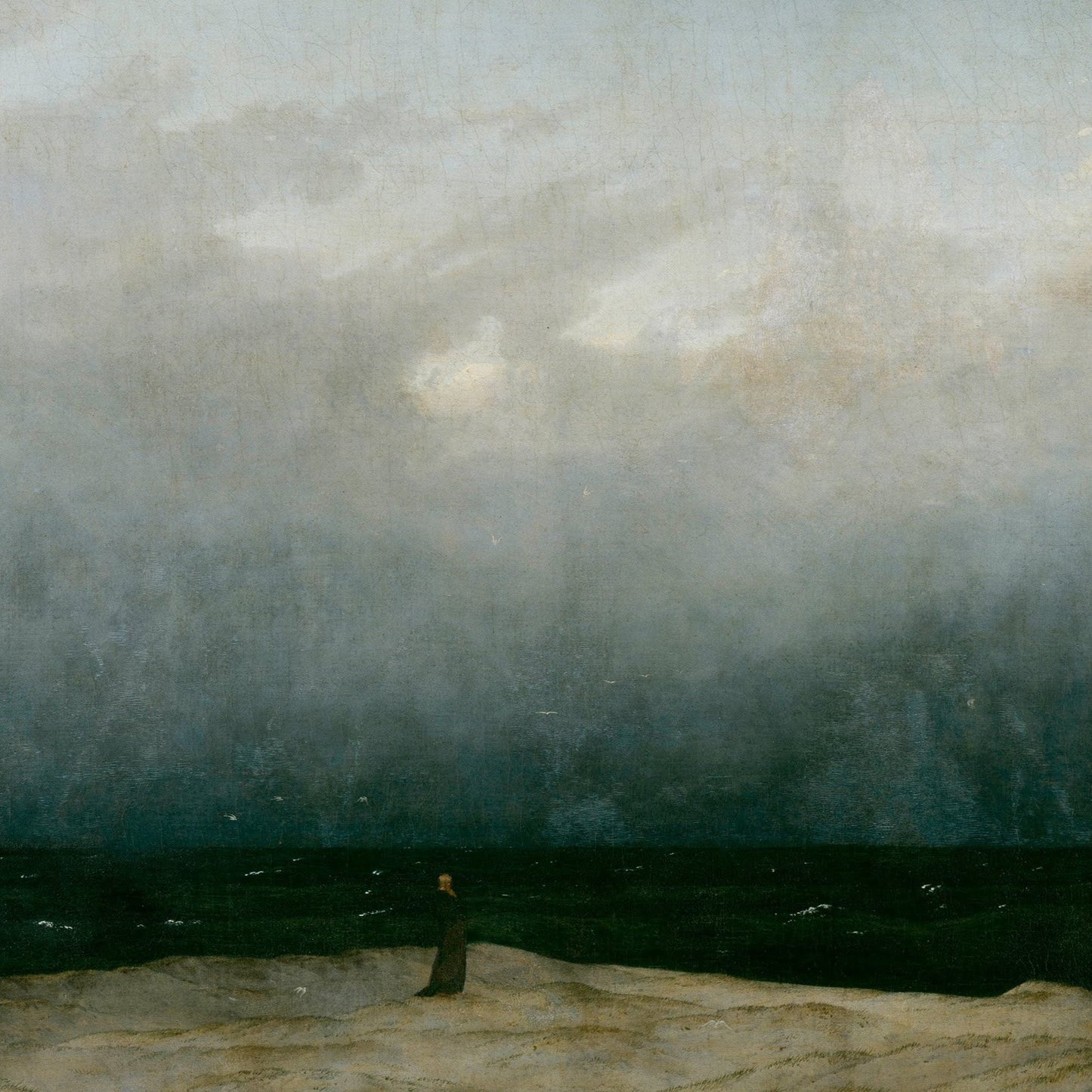 The Monk by the Sea | Caspar David Friedrich | 1808-10