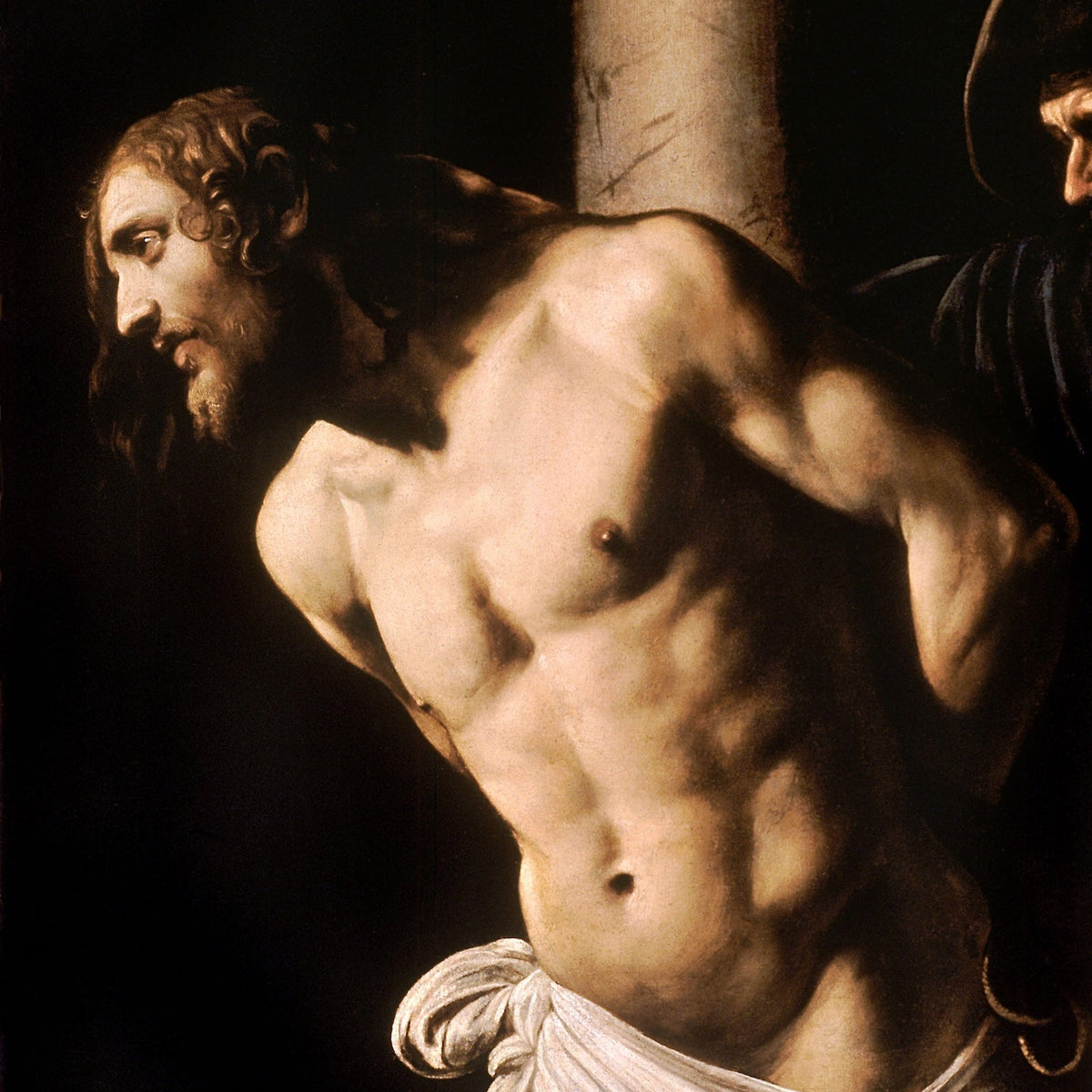 Christ at the Column | Caravaggio | c. 1606-07