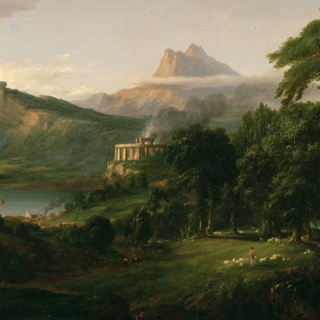 The Arcadian or Pastoral State | Thomas Cole | 1834