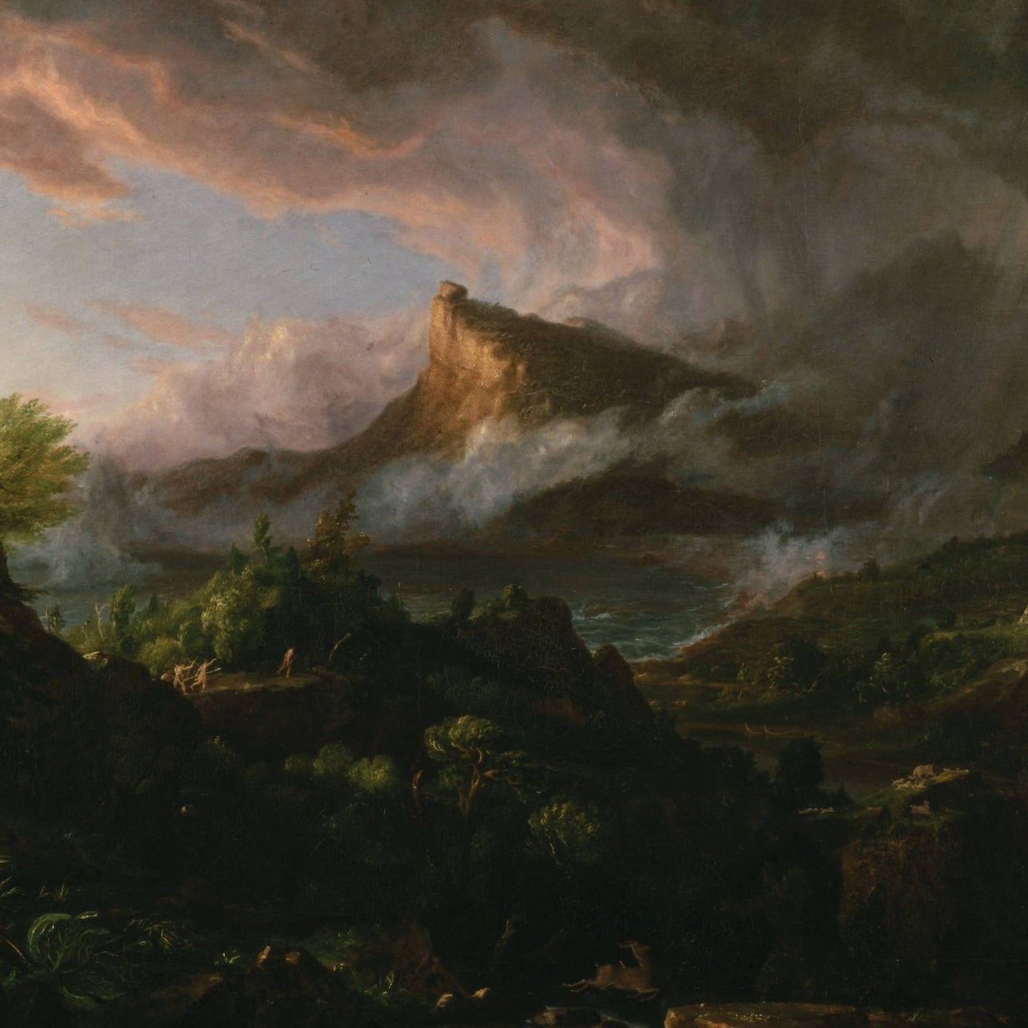 The Savage State | Thomas Cole | 1834