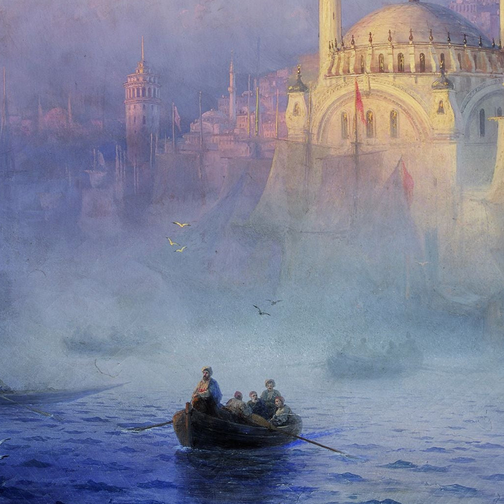 Constantinople, the Top-Kahné Mosque | Ivan Aivazovsky | 1884