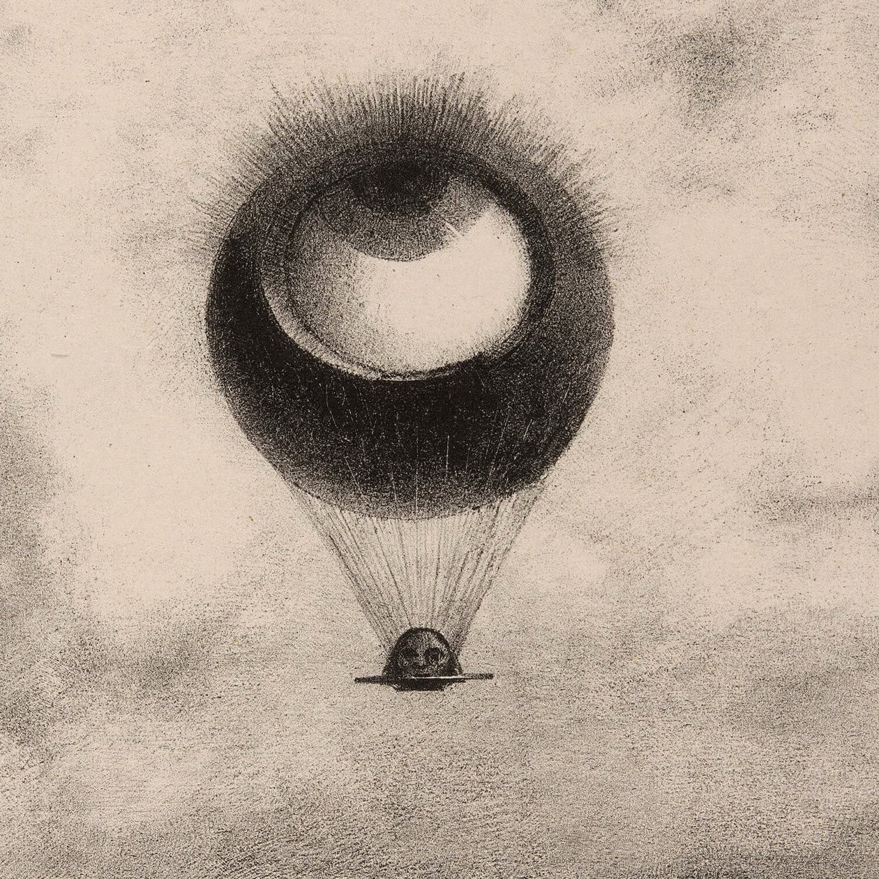 Eye-Balloon | Odilon Redon | 1878