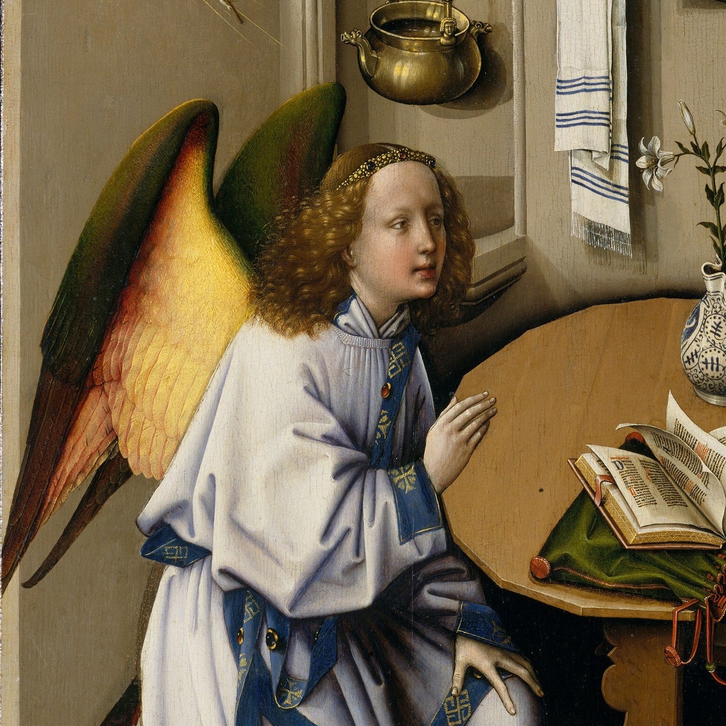Mérode Altarpiece: The Annunciation | Robert Campin | c. 1427-32