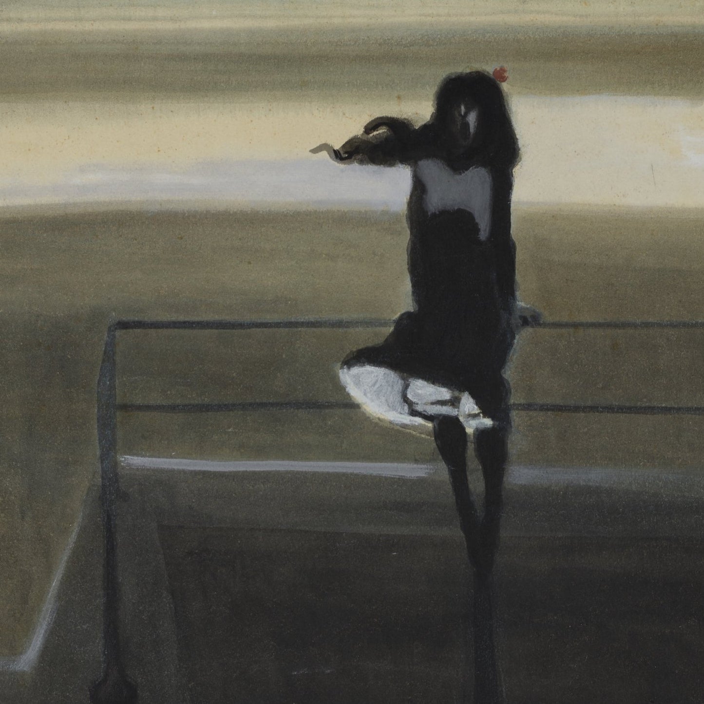 The Gust of Wind | Léon Spilliaert | 1904