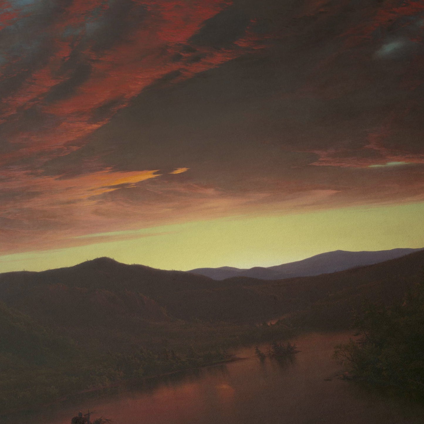 Twilight in the Wilderness | Frederic Edwin Church | 1860