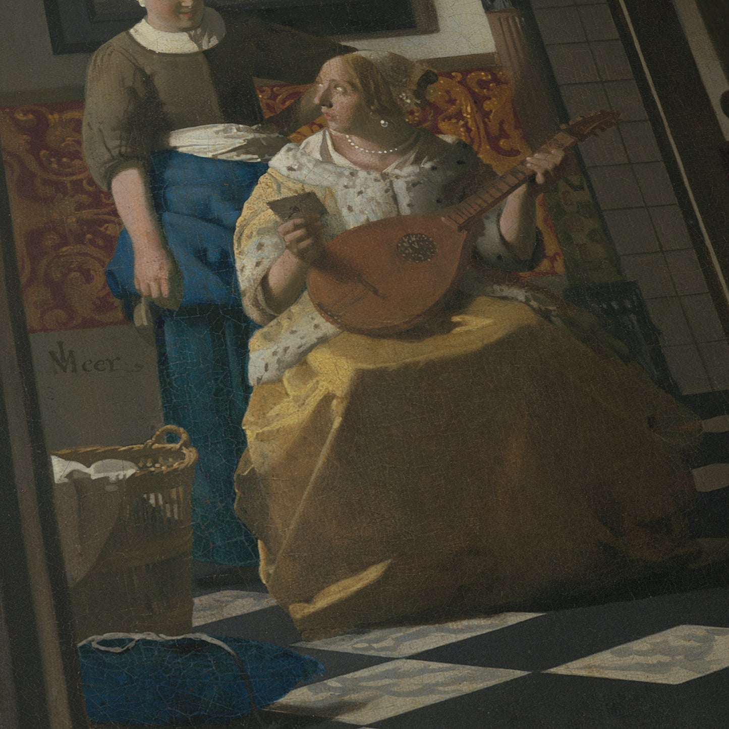 The Love Letter | Johannes Vermeer | c. 1669-70