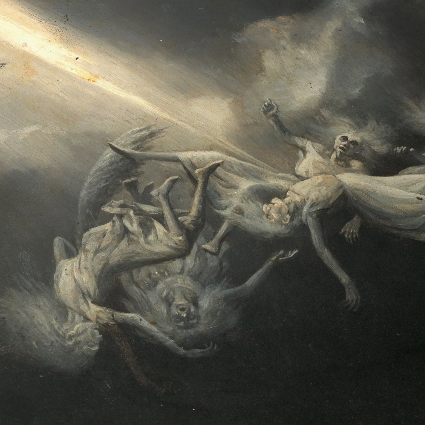 Lighting Struck a Flock of Witches | William Holbrook Beard | 19th Century