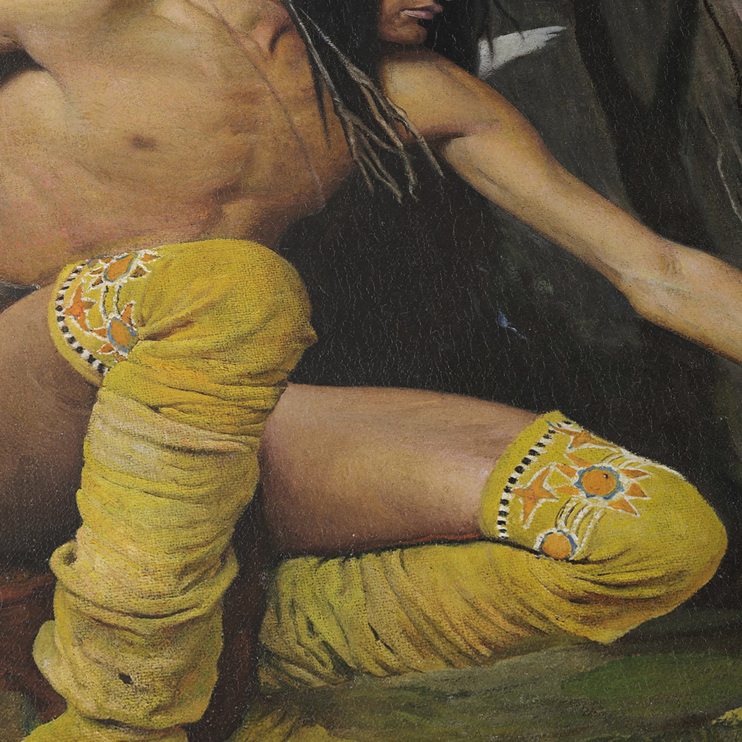 The Indian and the Lily | George de Forest Brush | 1887