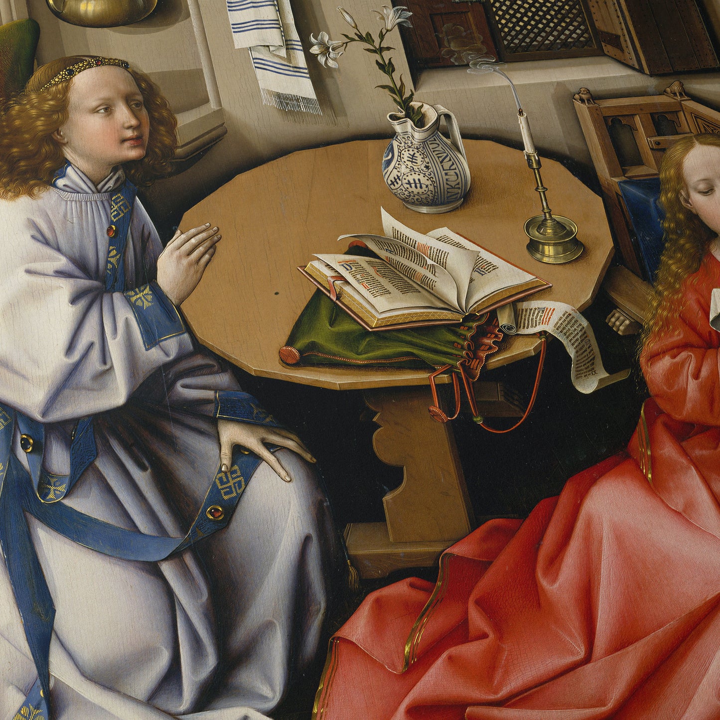 Mérode Altarpiece: The Annunciation | Robert Campin | c. 1427-32