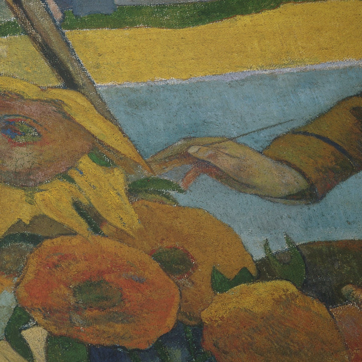 Vincent van Gogh Painting Sunflowers | Paul Gauguin | 1888
