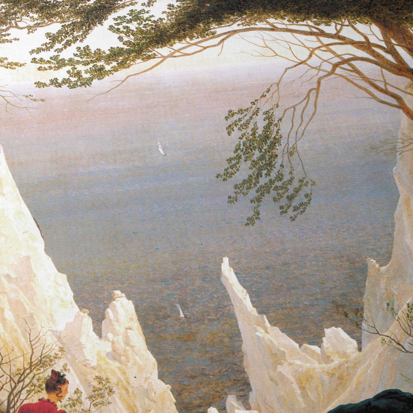 Chalk Cliffs on Rügen | Caspar David Friedrich | 1818