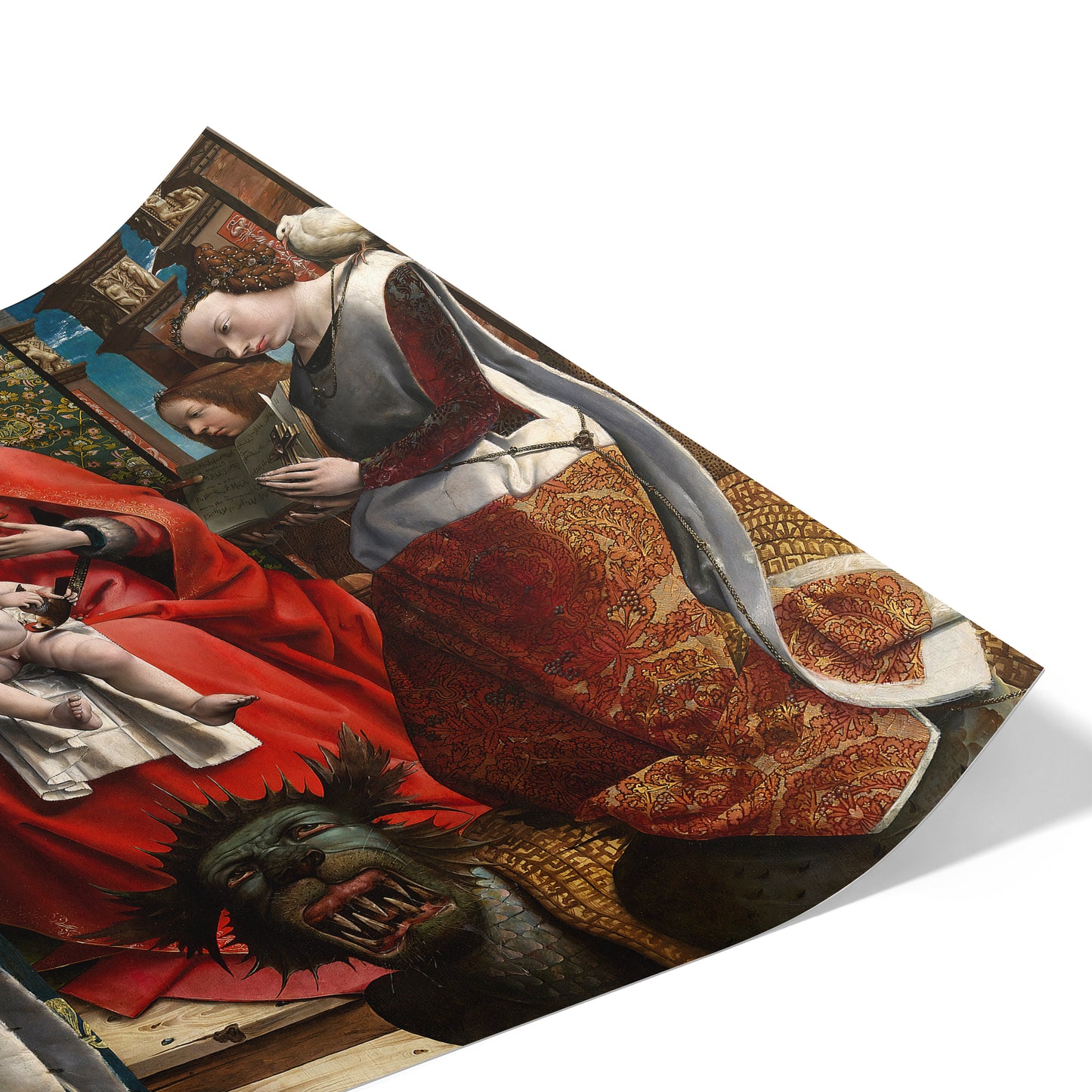 The Virgin and Child with Saints Louis and Margaret | Unknown | c. 1510