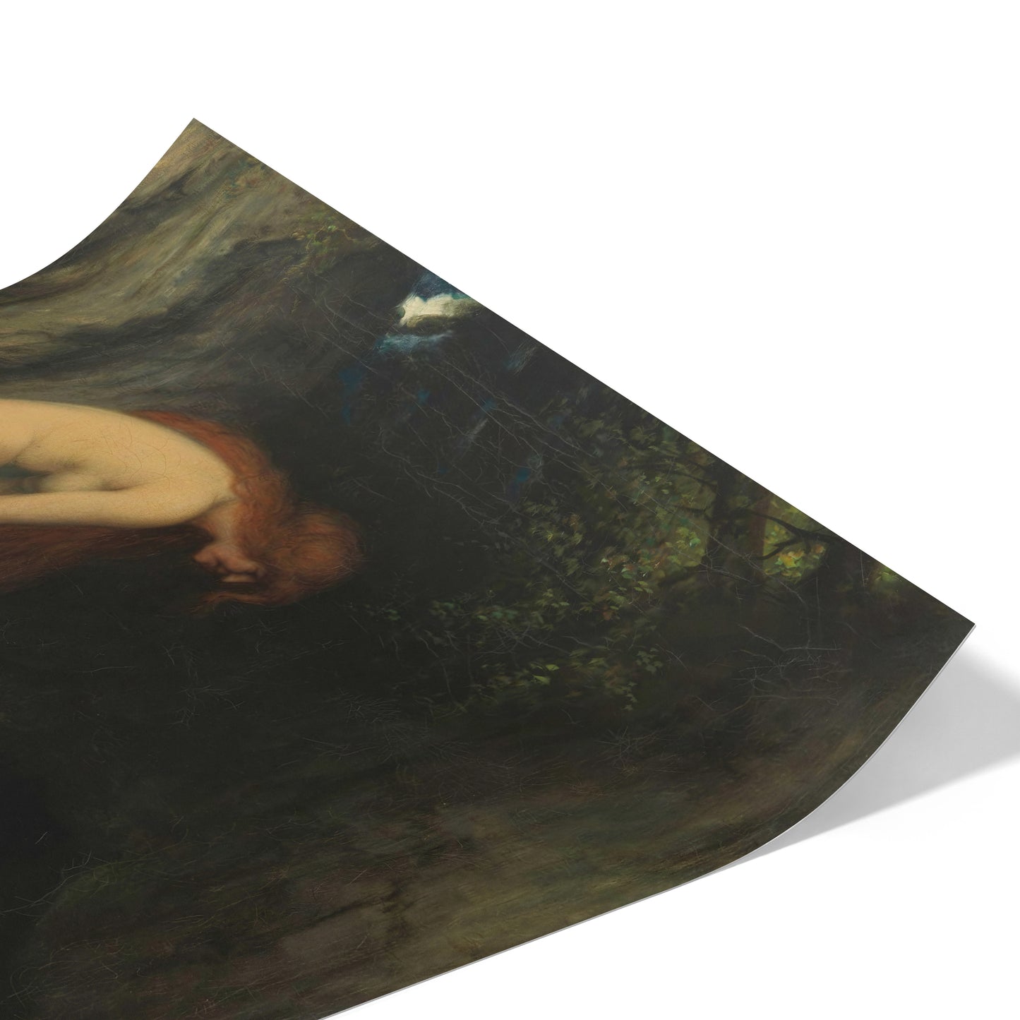 The Nymph and the Waterman | Ferdinand Leeke | 20th Century