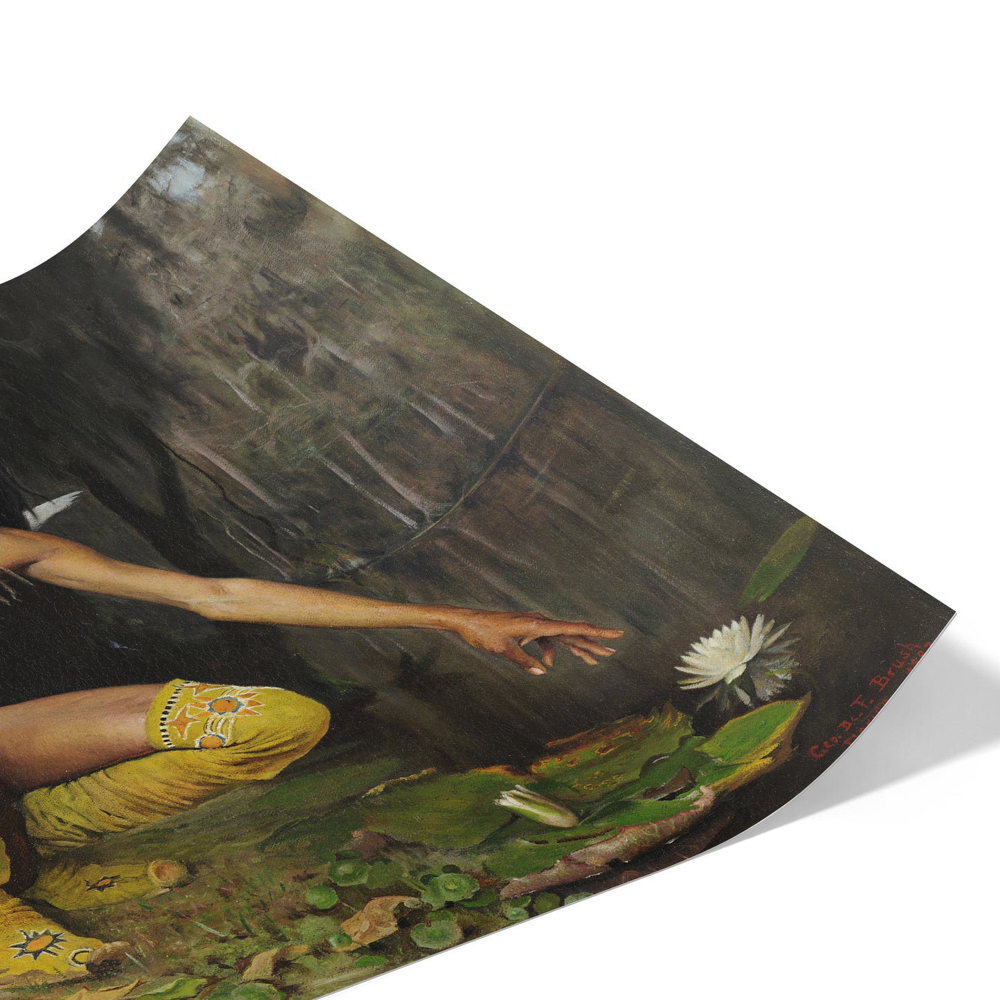 The Indian and the Lily | George de Forest Brush | 1887