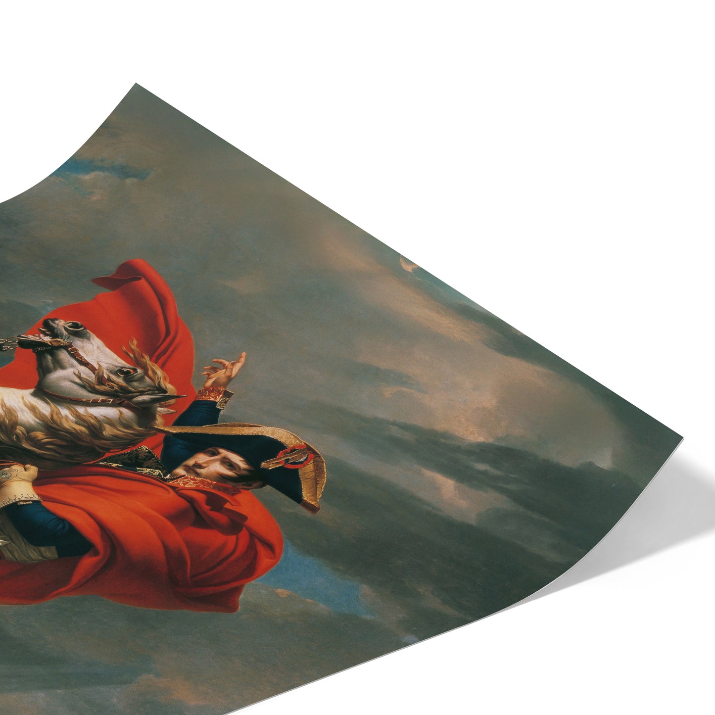 Napoleon Crossing the Alps | Jacques-Louis David | 1801