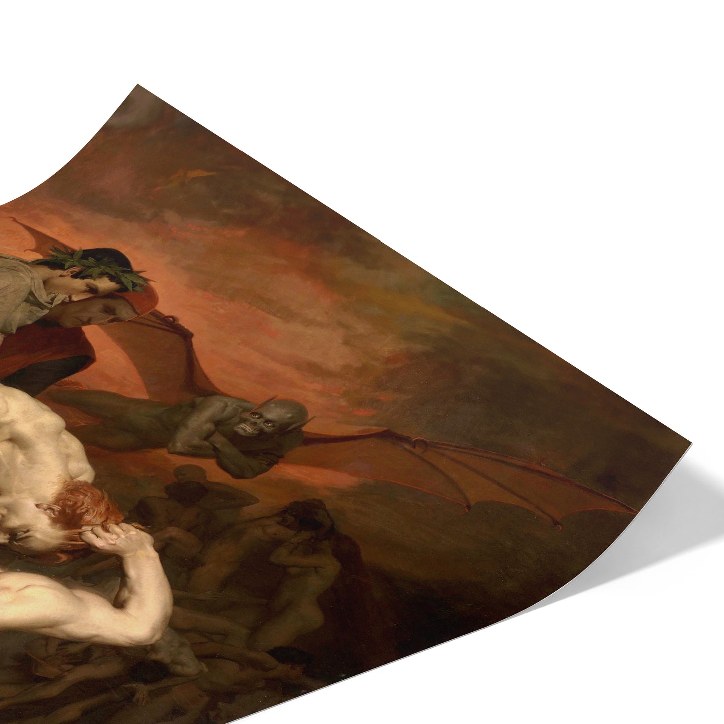 Dante and Virgil | William-Adolphe Bouguereau | 1850