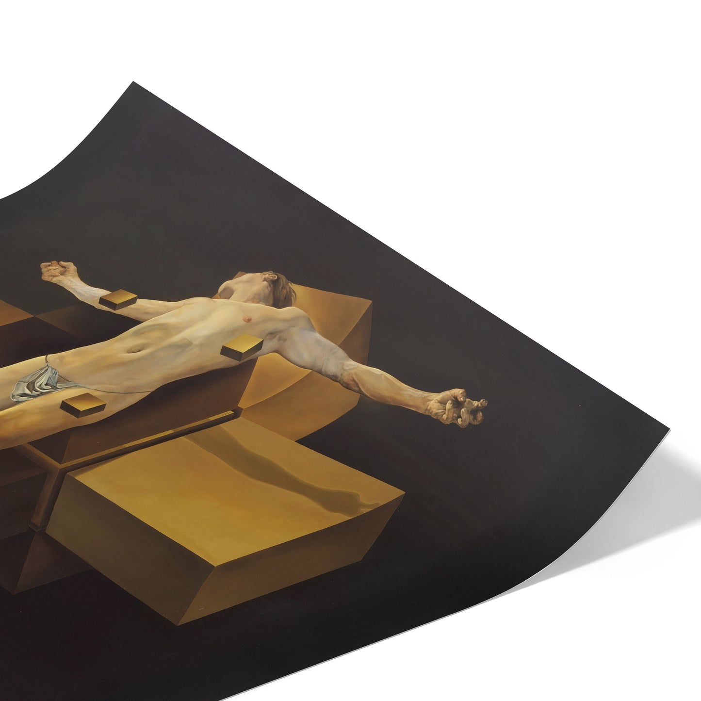 Crucifixion (Corpus Hypercubus) | Salvador Dalí | 1954